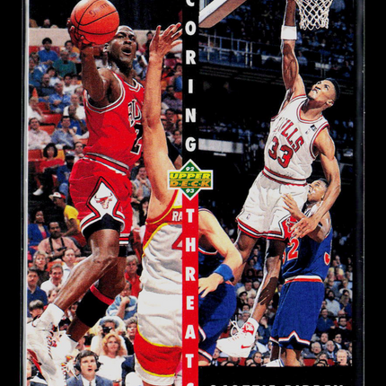 1992 Upper Deck Michael Jordan Scottie Pippen #62