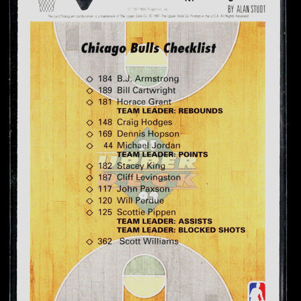 1991 Upper Deck Collector's Choice Michael Jordan #75