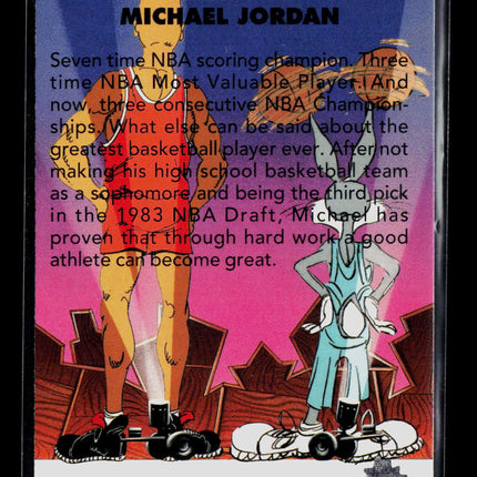 1993 Upper Deck Looney Tunes Michael Jordan #BBH3