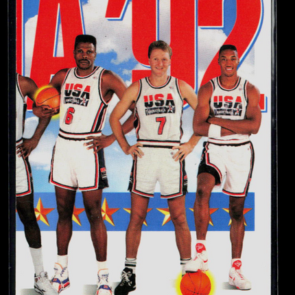 1992 SkyBox USA Basketball Patrick Ewing Larry Bird Scottie Pippen #546