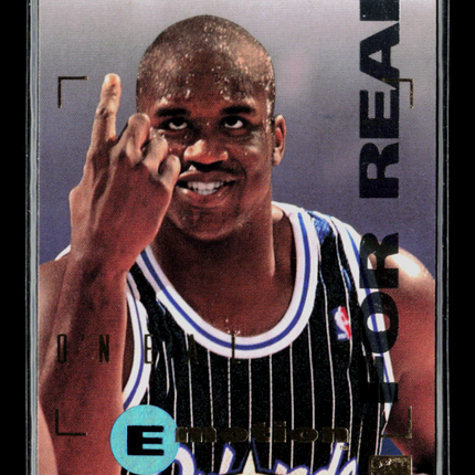 1995 SkyBox Emotion Shaquille O'Neal #70