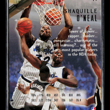 1995 SkyBox Emotion Shaquille O'Neal #70