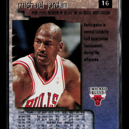 1996 SkyBox Premium Michael Jordan #16