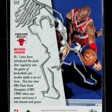 1995 Upper Deck Slam Jams Michael Jordan #352