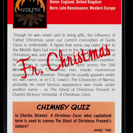 2007 Topps Father Christmas Yuletide Spirits #2