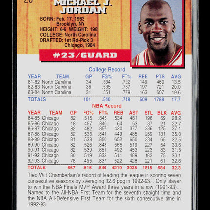 1992 SkyBox NBA Hoops Michael Jordan #28