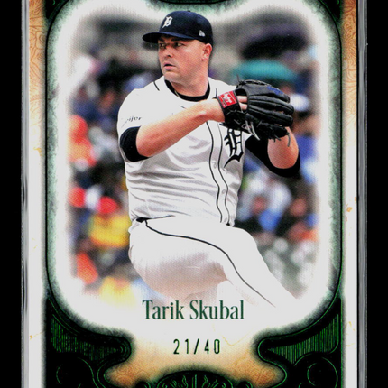 2026 Topps Tier One Tarik Skubal #64 Green 21/40