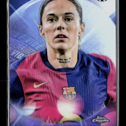 2025 Topps Chrome UEFA Women's Champions League Vibe Mapi Leon #VB-9