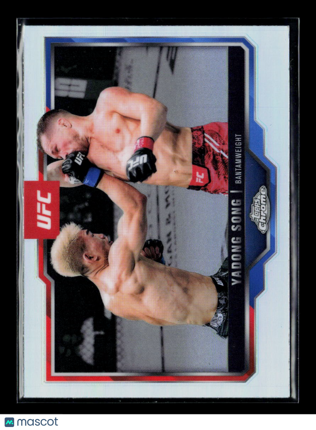2025 Topps Chrome UFC Yadong Song #38 Refractor