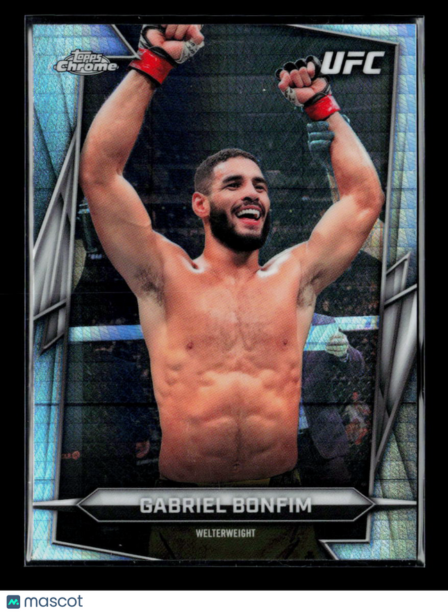 2026 Topps Chrome UFC Gabriel Bonfim #114 Prism