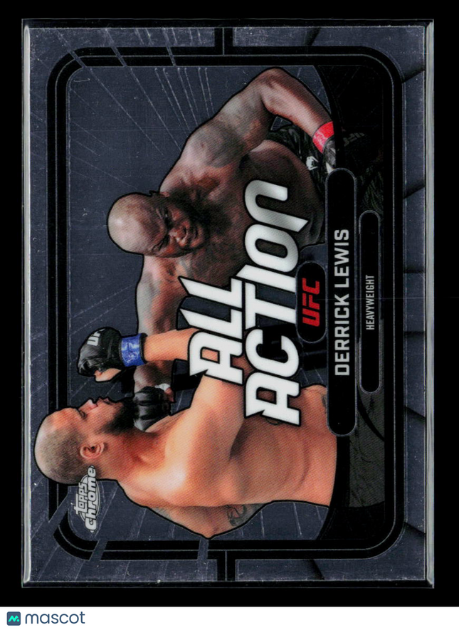 2026 Topps Chrome UFC All Action Derrick Lewis #AA-44