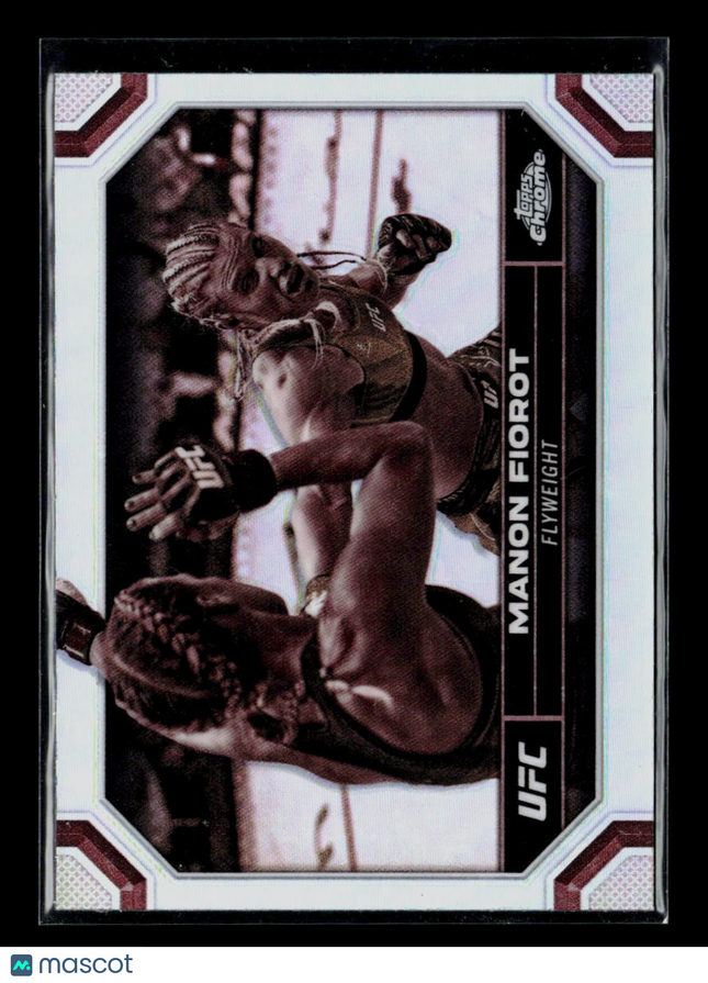 2024 Topps Chrome UFC Manon Fiorot #120 Sepia