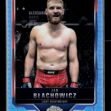 2025 Topps Chrome UFC Jan Błachowicz #129 Prism
