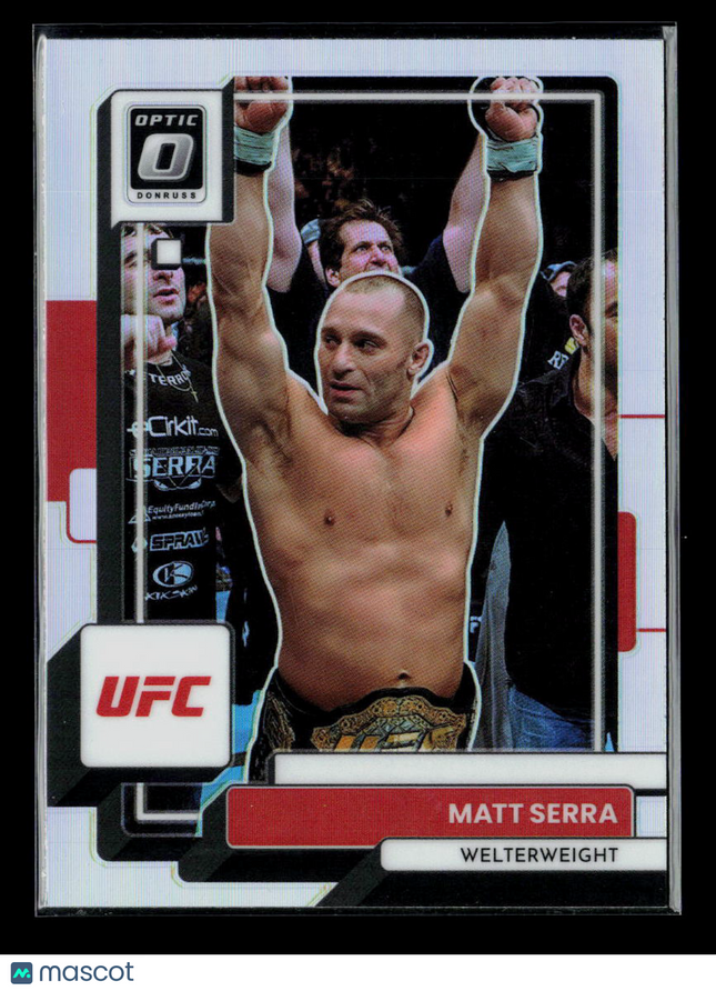 2023 Panini Donruss Optic UFC Matt Serra #32 Silver