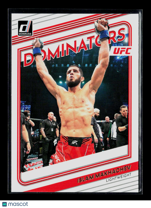 2023 Donruss UFC Dominators Islam Makhachev #4