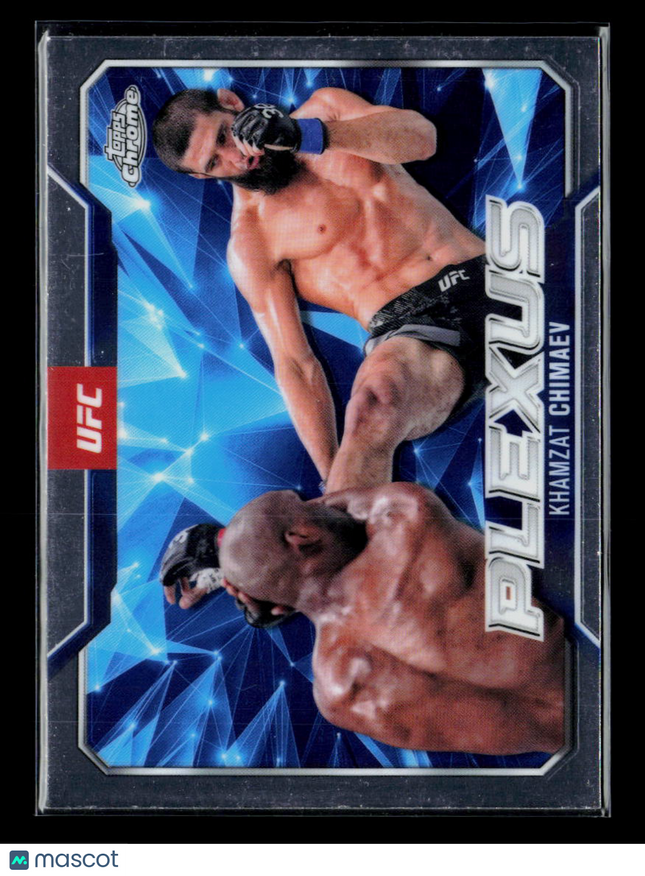 2025 Topps Chrome UFC Plexus Khamzat Chimaev #PLX-9