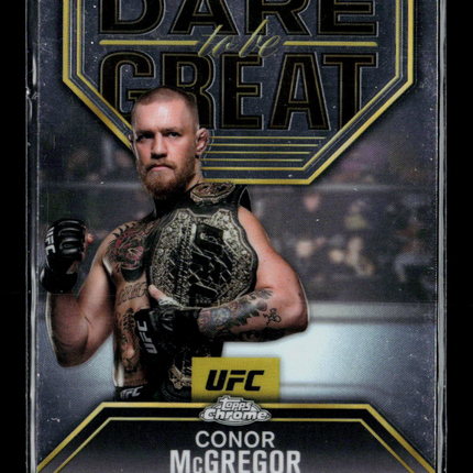 2025 Topps Chrome UFC Dare to be Great Conor McGregor #DBG-9