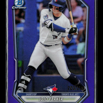 2026 Bowman Chrome Jojo Parker #BCP-164 Purple 203/250
