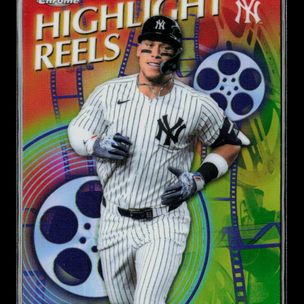 2026 Topps Chrome Highlight Reels Aaron Judge #HR-2