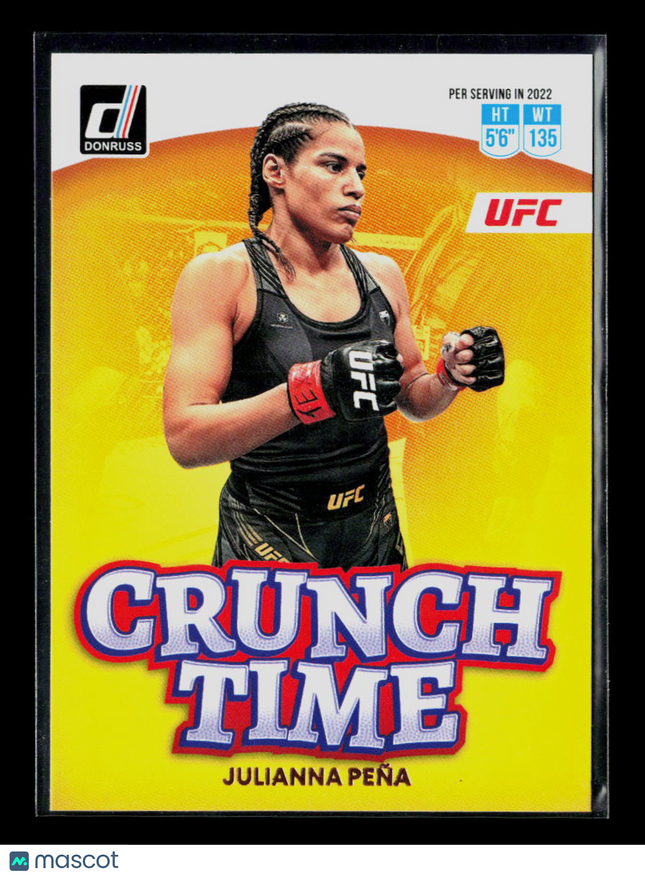 2023 Donruss UFC Crunch Time Julianna Pena #2