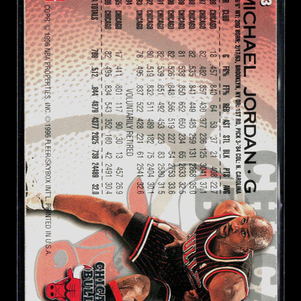 1996 Fleer Michael Jordan #13