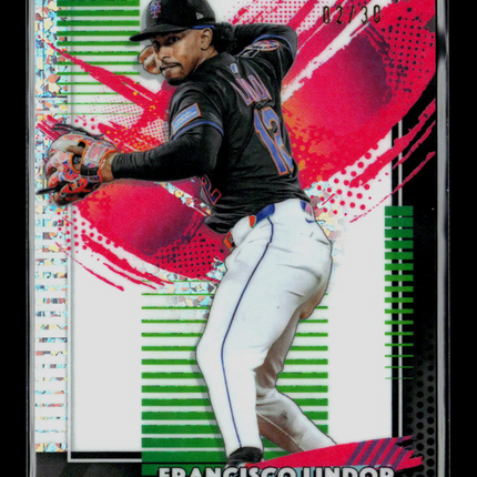 2026 Topps Finest Francisco Lindor #220 02/30 Mini Diamond