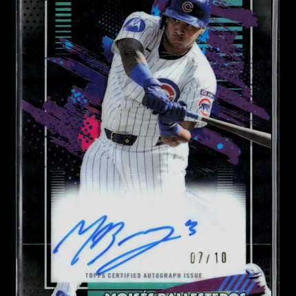 2026 Topps Finest Moises Ballesteros #FA-MBA 07/10 Auto Black