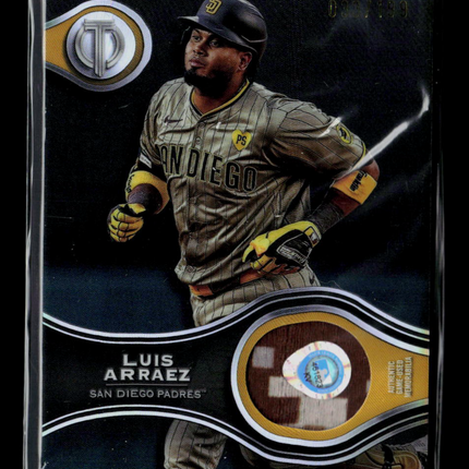 2025 Topps Tribute Luis Arraez #SOA-LA Stamp of Approval Relic Card Jersey /199