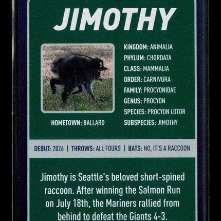2026 Seattle Mariners Farmers Insurance Jimothy RC