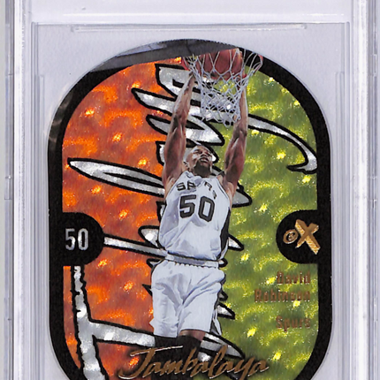 2006-07 E-X Jambalaya David Robinson #J-DR BGS 9.5