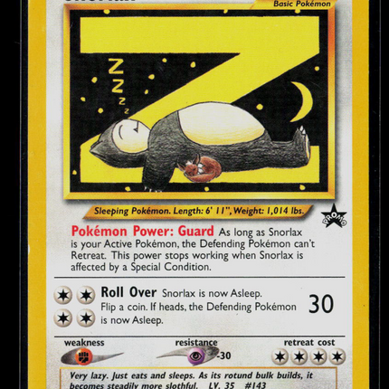 Pokemon Wizards Snorlax #49