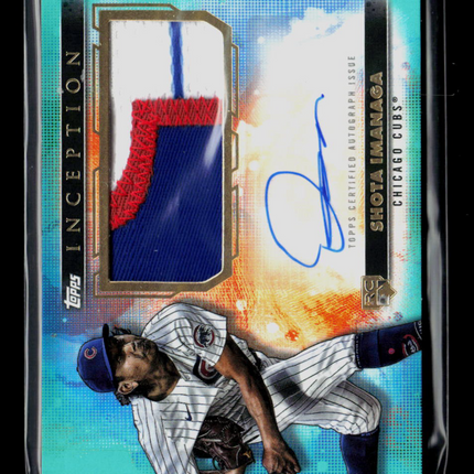 2024 Topps Inception Shota Imanaga #APC-SI  Memorabilia Autograph 41/50