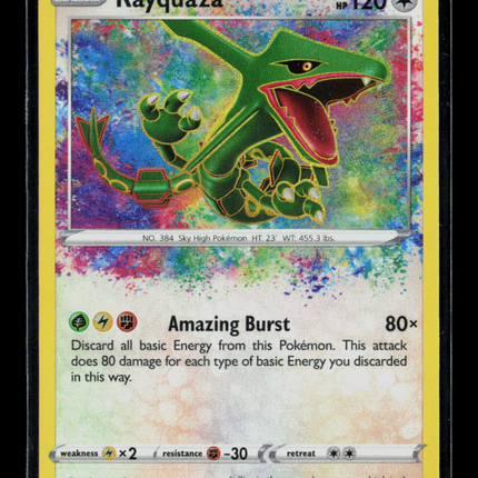 Pokemon 2020 Vivid Voltage Rayquaza #138/185