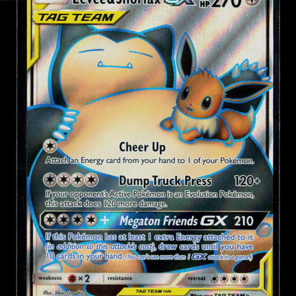 Pokemon 2019 Team Up Eevee & Snorlax GX FA #171/181