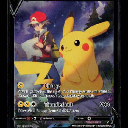 Pokemon 2022 Brilliant Stars Pikachu V FA CSR #TG16/TG30