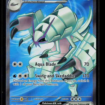 Pokemon 2023 Paradox Rift Golisopod EX FA #221/182