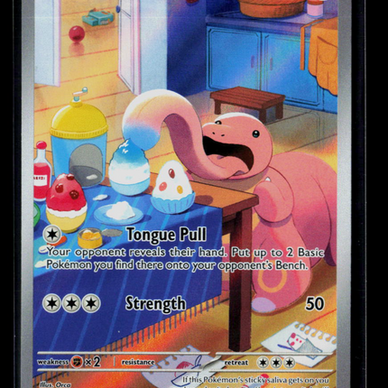 Pokemon 2024 Temporal Forces Lickitung #180/162
