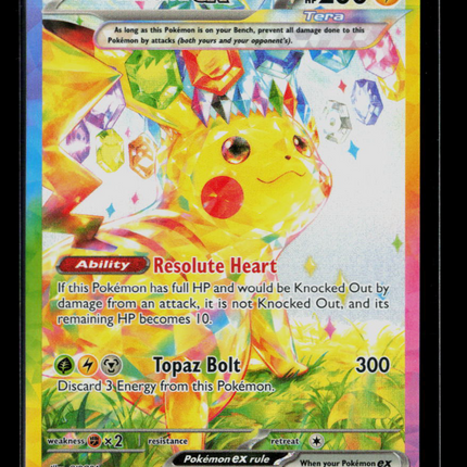 Pokemon 2024 Surging Sparks Pikachu EX SAR #238/191