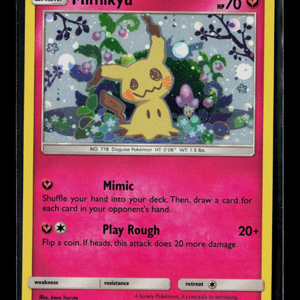 Pokemon Sun & Moon Mimikyu #SM163
