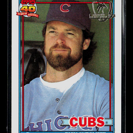 1991 Topps Desert Shield Rick Sutcliffe #415