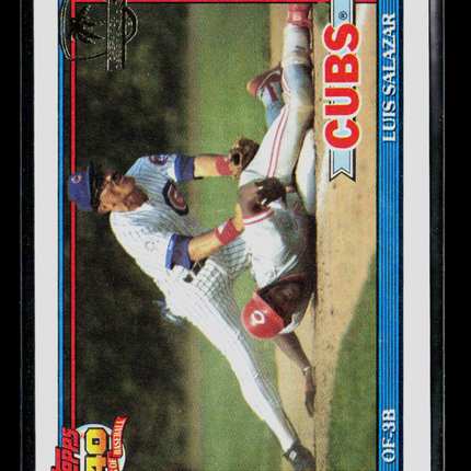 1991 Topps Desert Shield Luis Salazar #614