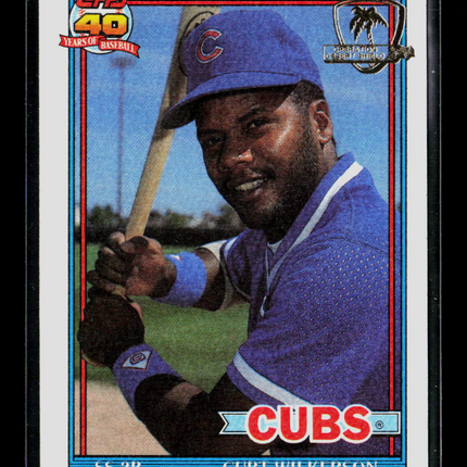 1991 Topps Curt Wilkerson #142 Desert Shield