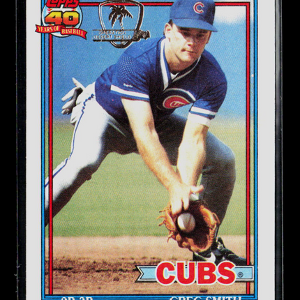 1991 Topps Desert Shield Greg Smith #560
