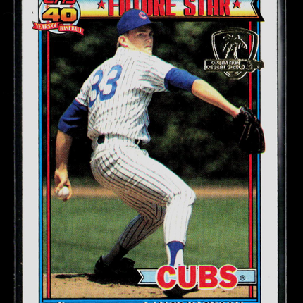 1991 Topps Lance Dickson #114 Desert Shield