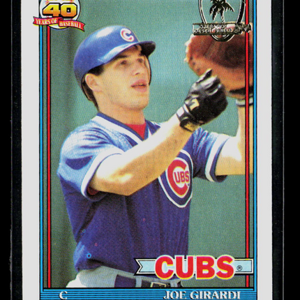 1991 Topps Desert Shield Joe Girardi #214