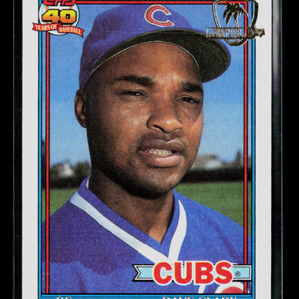 1991 Topps Desert Shield Dave Clark #241
