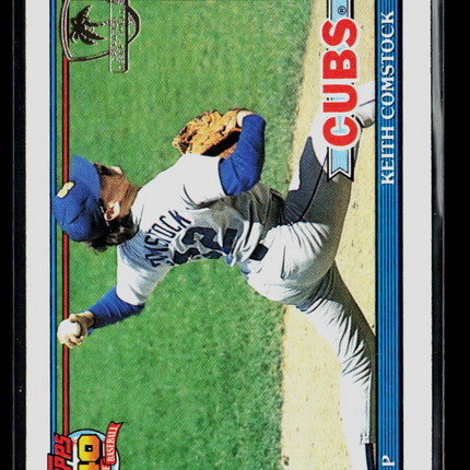 1991 Topps Desert Shield Keith Comstock #337