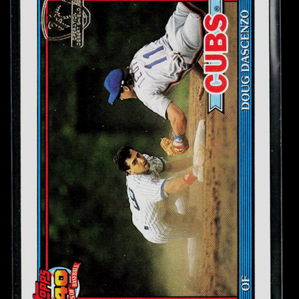 1991 Topps Desert Shield Doug Dascenzo #437