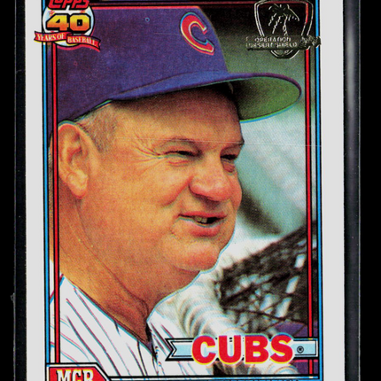 1991 Topps Desert Shield Don Zimmer #729