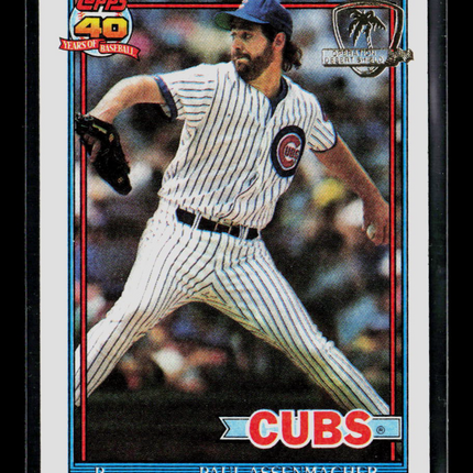 1991 Topps Desert Shield Paul Assenmacher #12